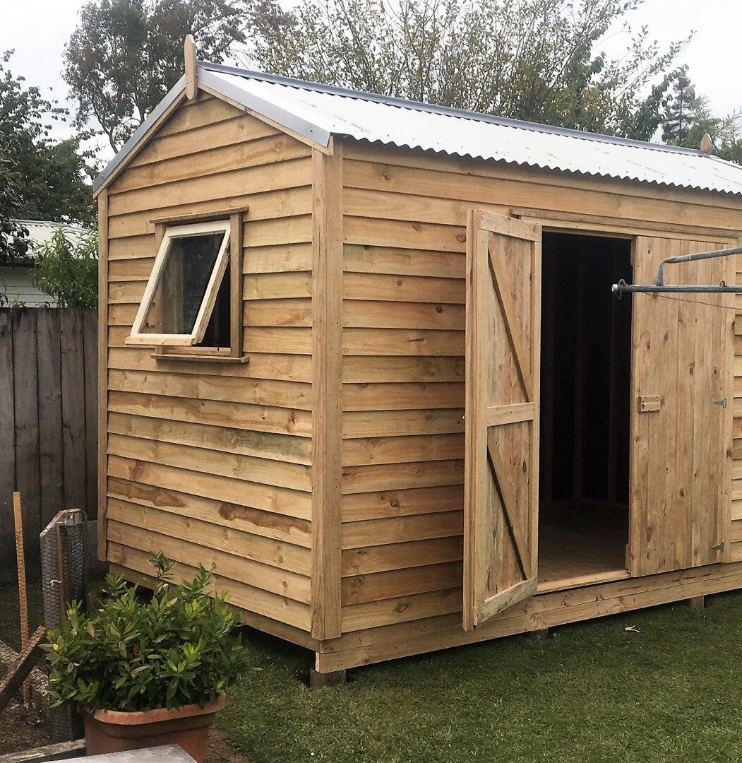 Garage Shed assembled